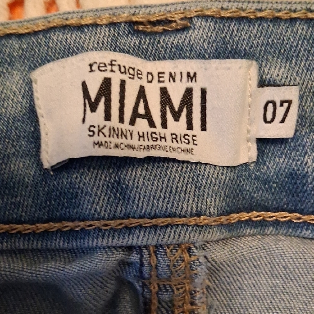 Refuge Distressed Light Blue Skinny Jeans – Size 7 💎🔥 - Picture 10 of 10